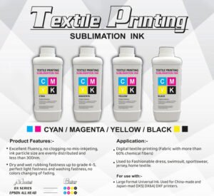 Sublimation Inks | Etech Industries